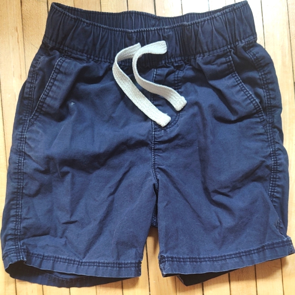 🔴5/$10 Old Navy Blue Pull-On Shorts Elastic Waist